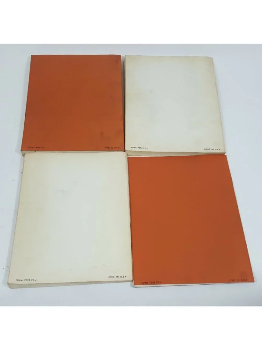 1970 Ford Car Auto Service Mechanic Shop Repair Manual Set Factory 1, 3, 4, 5